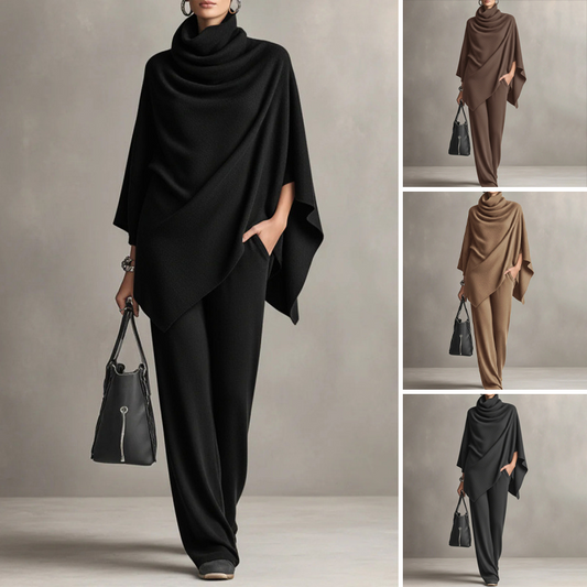 🍂✨ Conjunto Efecto Gamuza – Elegancia Sofisticada para la Nueva Temporada