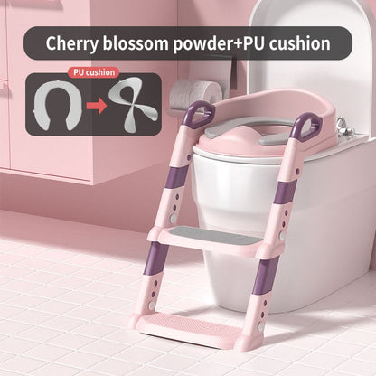 🔥【1° Más Vendido】🚽Asiento de inodoro de entrenamiento para ir al baño con escalera✈️Envío gratis