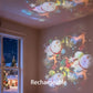 🥳Gran venta 2026💞⚡ Proyector de luz LED giratorio dinámico🌙✨Perfecto para el dormitorio o la sala de estar.