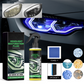 Kit Restaurador de Faros para Auto, Líquido Pulidor que Elimina lo Amarillo y Opaco