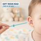 Barras adhesivas suaves para remover el cerumen de los oídos