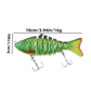 ⏰🔥 ¡Oferta Especial 50% OFF! 🎣 Señuelo Biónico Multisegmentado – Movimiento Realista que Atrae Grandes Peces 🌊🐟