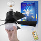 ⏰🔥 ¡50% DE DESCUENTO POR TIEMPO LIMITADO! 🌬️ Ventilador de Techo 2 en 1 – Portátil, Con Luz y Control Remoto para Máxima Comodidad ✨💡