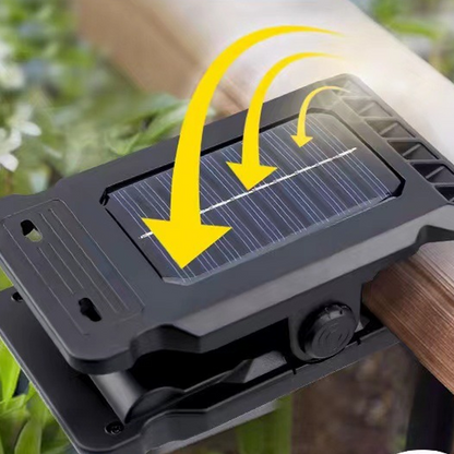 🌞 Luz solar con sensor de movimiento y clip – Iluminación exterior ecológica y de ahorro energético 🌍💡
