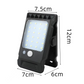 🌞 Luz solar con sensor de movimiento y clip – Iluminación exterior ecológica y de ahorro energético 🌍💡
