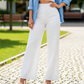 👖✨ ¡OFERTA 50% OFF! Pantalones Anchos de Mujer de Cintura Alta – Elegantes, Cómodos y Perfectos para Cualquier Ocasión 🌸
