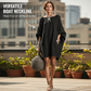 🔥Vestido de mujer oversize con mangas de murciélago