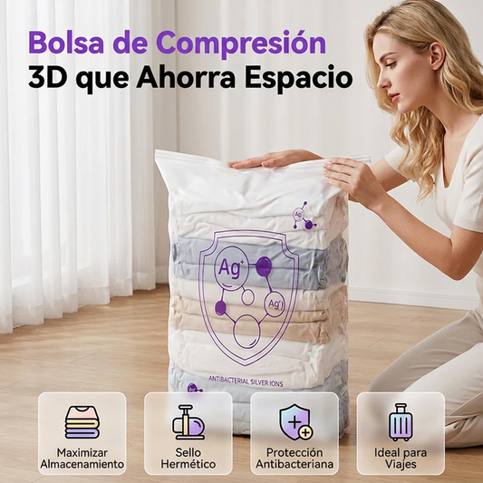 🔥💥 ¡50% DE DESCUENTO HOY! 🏠 Organiza tu Hogar con Bolsas de Compresión – Adiós al Desorden y al Caos