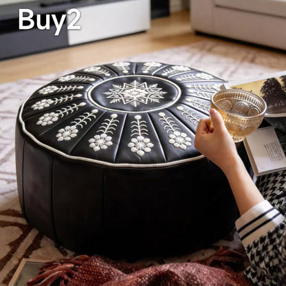 🥳¡OFERTA ESPECIAL 2026!🥳💞¡Más de 50.000 unidades vendidas!🏡🔊 ¡50% de descuento! Asiento redondo versátil con almacenamiento, fabricado en cuero de lujo de alta gama.