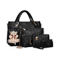 🔥Limited-time offer✨Women's Multifunctional 4-in-1 Leather Handbag