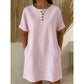 👗🔥 ¡OFERTA 50% OFF! Vestido de Rayas Mujer – Elegancia y Comodidad Diaria