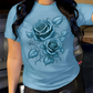 🌹✨ ¡OFERTA 50% OFF! Camiseta Floral de Rosas – Estilo Elegante y Cómodo para el Día a Día