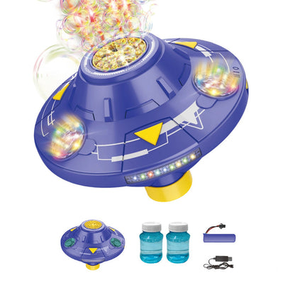 🛸✨ ¡OFERTA 50% OFF! Máquina de Burbujas UFO Inteligente – Luces LED y Diversión Sin Fin