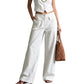 👖✨ ¡OFERTA 50% OFF! Pantalones de Pierna Ancha para Mujer – Cómodos, Elegantes y Perfectos para Verano 🌸