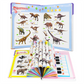 Juguete educativo interactivo en español para niños de 1 a 6 años, libro de sonidos bilingüe para el aprendizaje temprano del idioma, juguete educativo interactivo con más de 300 palabras y 13 temas, idea de regalo perfecta para niños pequeños.