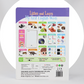 Juguete educativo interactivo en español para niños de 1 a 6 años, libro de sonidos bilingüe para el aprendizaje temprano del idioma, juguete educativo interactivo con más de 300 palabras y 13 temas, idea de regalo perfecta para niños pequeños.