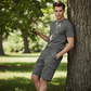 Pantalones Cortos Cargo Casuales para Hombre con Cintura Elástica