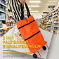 🛒✨ Carro Compra Plegable 2 en 1 – Ligero, Ultra Resistente y Adiós a las Bolsas Pesadas 🛍️💪