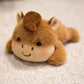 Imán de nevera con muñeca de peluche adorable