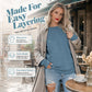 ☁️ ¡TU FAVORITA PARA LOS DÍAS RELAJADOS! | Sudadera Oversized para Mujer -50%