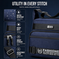 💧👜 Bolso Mensajero Urbano – Resistente al Agua, Multi-Compartmentos y Organización Perfecta para el Trabajo y la Universidad 🏙️💼