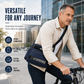 💧👜 Bolso Mensajero Urbano – Resistente al Agua, Multi-Compartmentos y Organización Perfecta para el Trabajo y la Universidad 🏙️💼