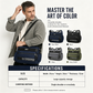 💧👜 Bolso Mensajero Urbano – Resistente al Agua, Multi-Compartmentos y Organización Perfecta para el Trabajo y la Universidad 🏙️💼