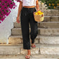 🔥 ¡OFERTA 50% OFF! 👖 Pantalones de Lino de Corte Relajado para Mujer – Frescos, Cómodos y Elegantes para Todo el Verano ✨
