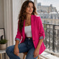 ⏰🔥 ¡OFERTA 50% OFF! 🧥✨ Blazer Elegante para Mujer – Silueta Entallada, Estilo Sofisticado y Look Chic para Oficina o Salidas 💃