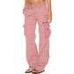 🔥 OFERTA ESPECIAL · -50% | Pantalón Cargo Vintage de Pierna Ancha para Mujer