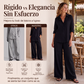 🔥⏰ ¡OFERTA 50% OFF! 👚 Conjunto de Camisa Informal y Pantalones de Pierna Ancha para Mujer – Elegante, Cómodo y Versátil ✨
