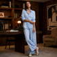 🔥⏰ ¡OFERTA 50% OFF! 👚 Conjunto de Camisa Informal y Pantalones de Pierna Ancha para Mujer – Elegante, Cómodo y Versátil ✨