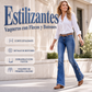 ⏰🔥 ¡OFERTA 50% OFF! 👖✨ Jeans acampanados desgastados de talle alto para mujer