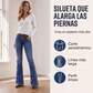 ⏰🔥 ¡OFERTA 50% OFF! 👖✨ Jeans acampanados desgastados de talle alto para mujer