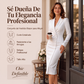 ⏰🔥 ¡OFERTA 50% OFF! 👗✨ Vestido blazer elegante asimétrico de mujer con cierre de botones simple