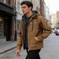 📢📢¡50% de descuento! ⏰ Chaqueta de trabajo con capucha cálida para hombre