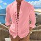 🔥 ¡OFERTA 50% OFF! ⏰ Camisa de manga larga informal de cuello de tortuga para hombre