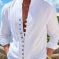🔥 ¡OFERTA 50% OFF! ⏰ Camisa de manga larga informal de cuello de tortuga para hombre