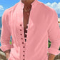 🔥 ¡OFERTA 50% OFF! ⏰ Camisa de manga larga informal de cuello de tortuga para hombre