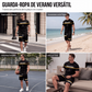 📢📢¡50% de descuento! ⏰ Conjunto de camiseta de manga corta casual y pantalones cortos para hombre