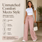 ⏰🔥 ¡OFERTA 50% OFF! 👖✨ Pantalones de Pierna Ancha para Mujer con Cordón Ajustable – Cómodos, Fluidos y Versátiles