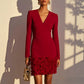 🌹 ¡A MITAD DE PRECIO! | Vestido Elegante con Detalle de Rosa