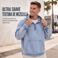⏰🔥 ¡OFERTA 50% OFF! 👔✨ Chaqueta vaquera casual de hombre con media cremallera