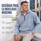 ⏰🔥 ¡OFERTA 50% OFF! 👔✨ Chaqueta vaquera casual de hombre con media cremallera