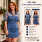 💙 ¡DENIM QUE ROBA MIRADAS! | Vestido Mini con Encaje -50%