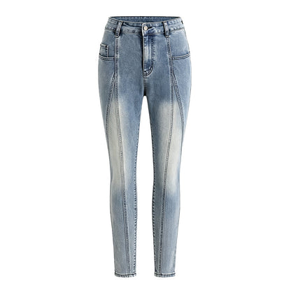 💙 ¡AJUSTE + COMODIDAD TODO EL DÍA! | Jeans Skinny de Cintura Alta -50%