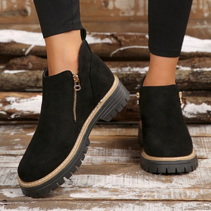 ✨ LOS BOTINES QUE COMBINAN CON TODO | Punta Redonda + Cierre Lateral -50%