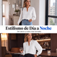 🔥 ¡50% DE DESCUENTO! | Blusa para Mujer con Encaje y Escote en V