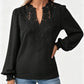 🔥 ¡50% DE DESCUENTO! | Blusa para Mujer con Encaje y Escote en V