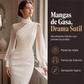 🔥 ¡50% DE DESCUENTO! | Vestido Midi Elegante con Mangas Transparentes